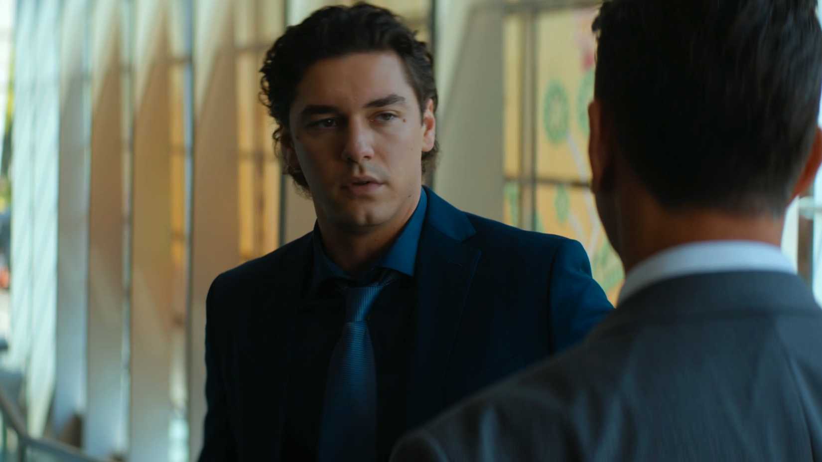 garrett looks at his coach in off campus season 1 episode 8