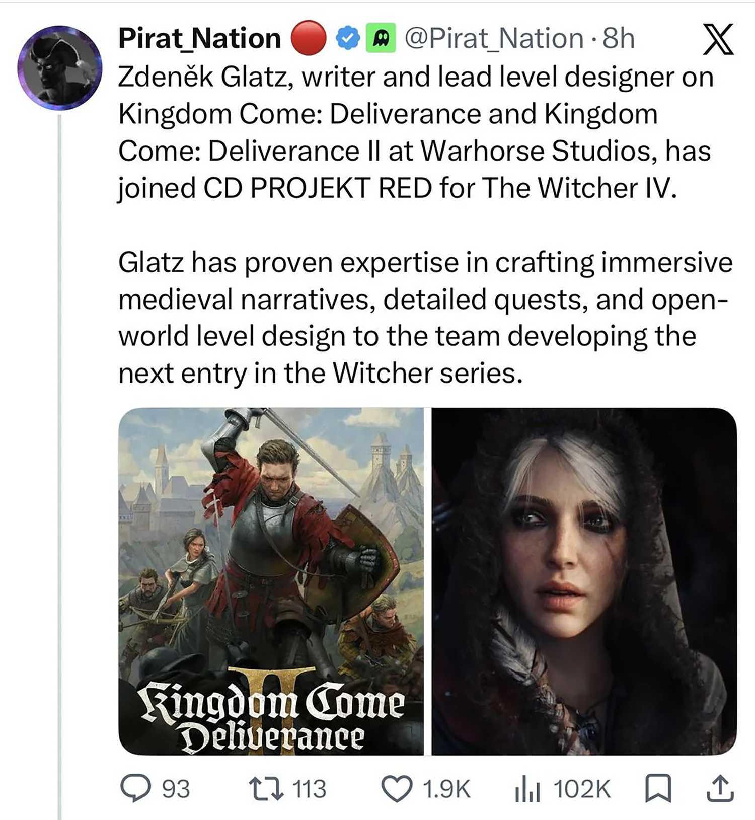 The Witcher 4 Official Update Has Gamers More Excited Than Ever