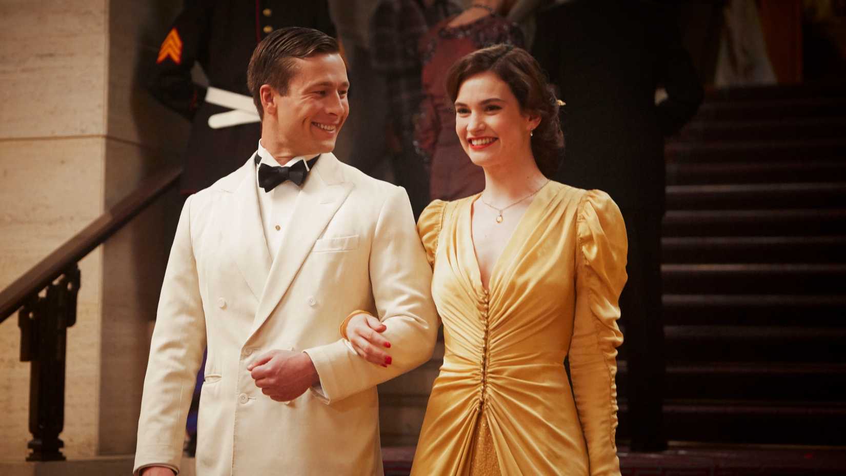 glen powell in guernsey literary and potato peel pie society