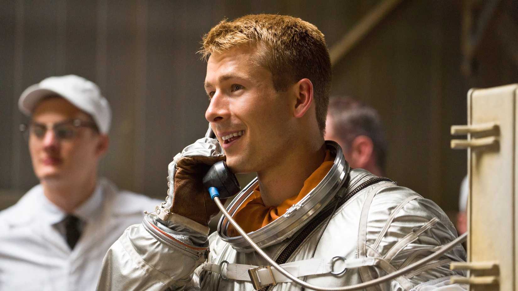 glen powell in hidden figures