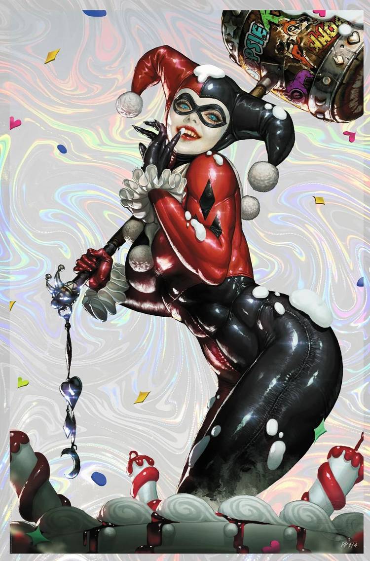 Harley Quinn sideshow print 