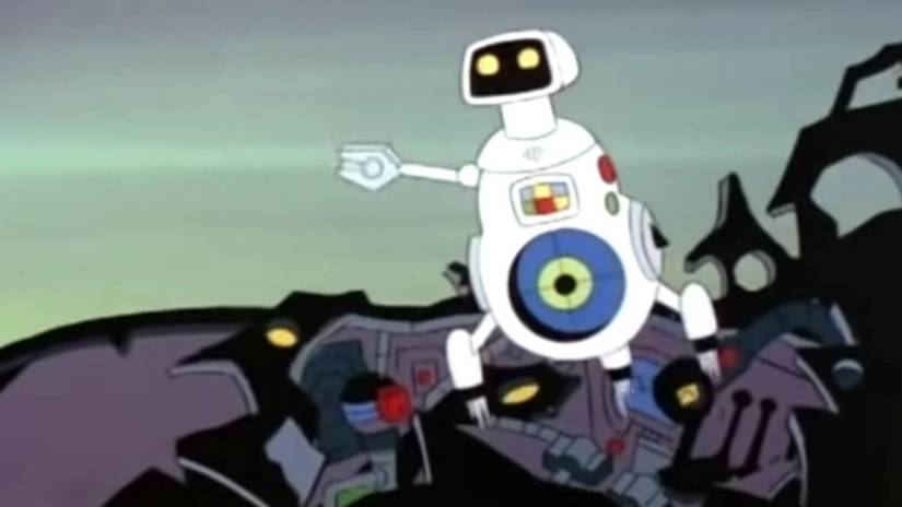 herbie on a pile of junk in the new fantastic four