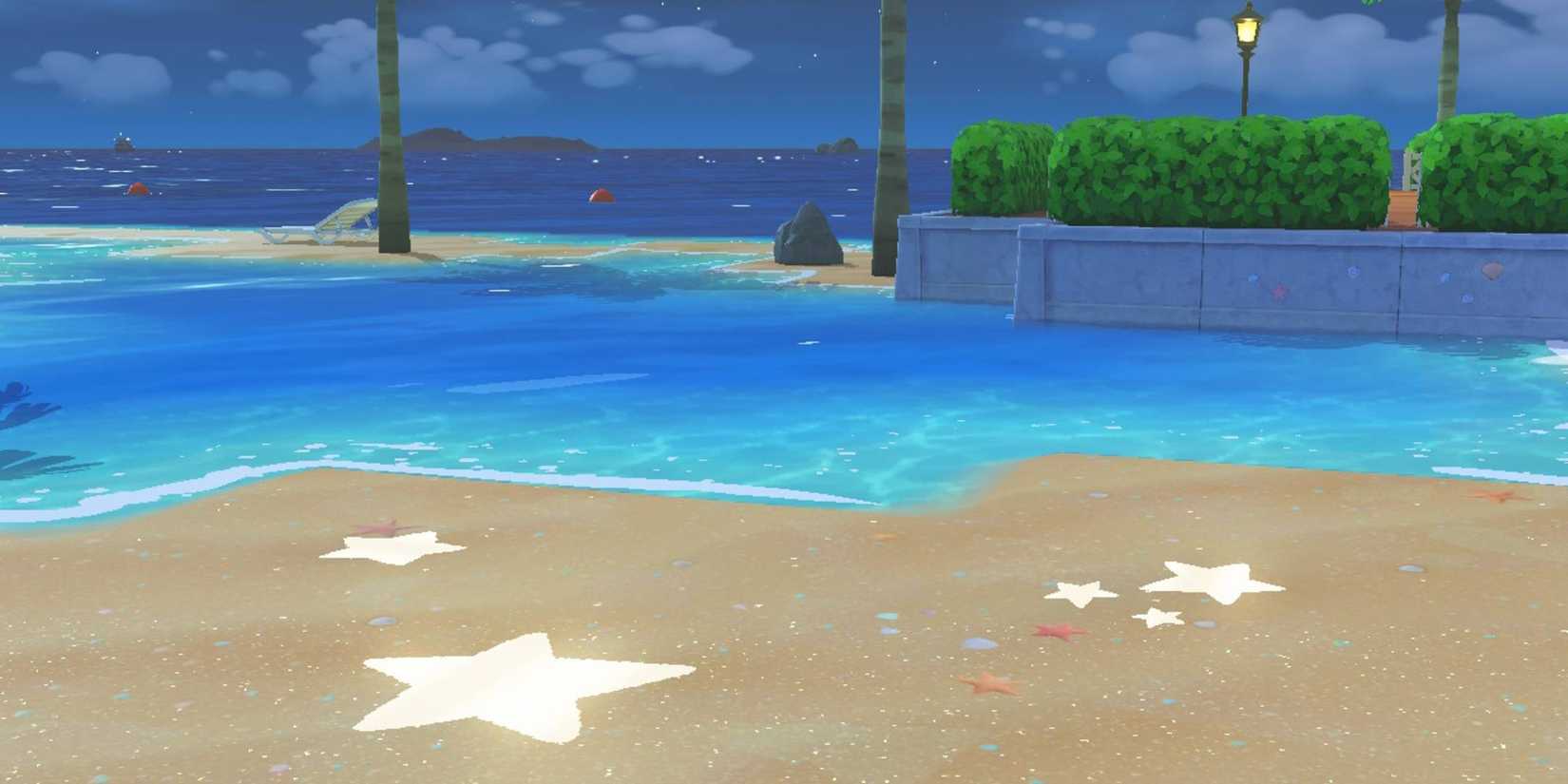 Tomodachi Life stars on the beach