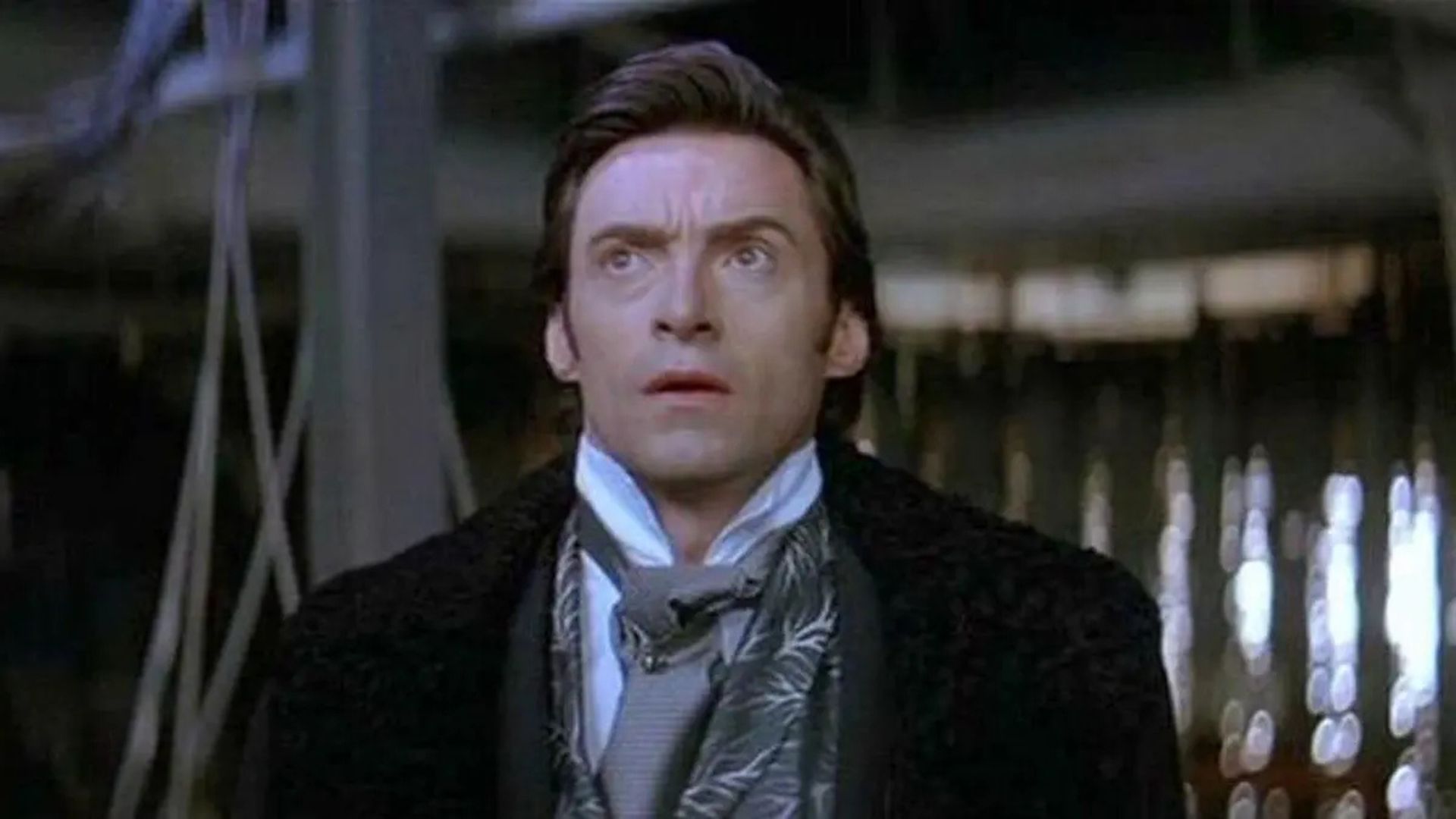 Hugh Jackman como Robert Angier em O Grande Truque