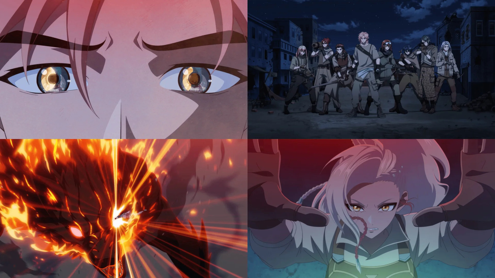 HYBE's DARK MOON THe Witch of Yerasah with &Team anime images