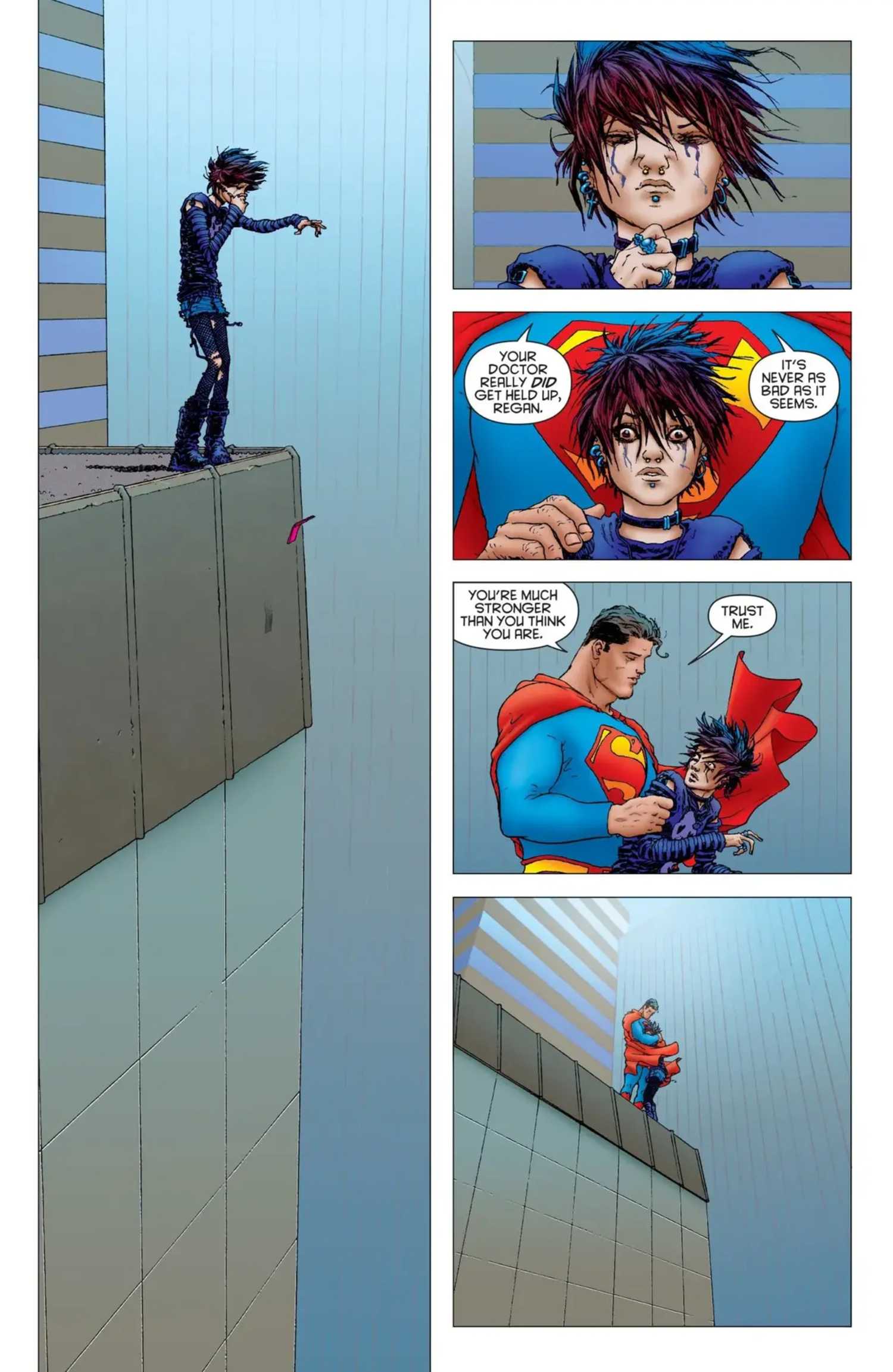iconic all-star superman moment