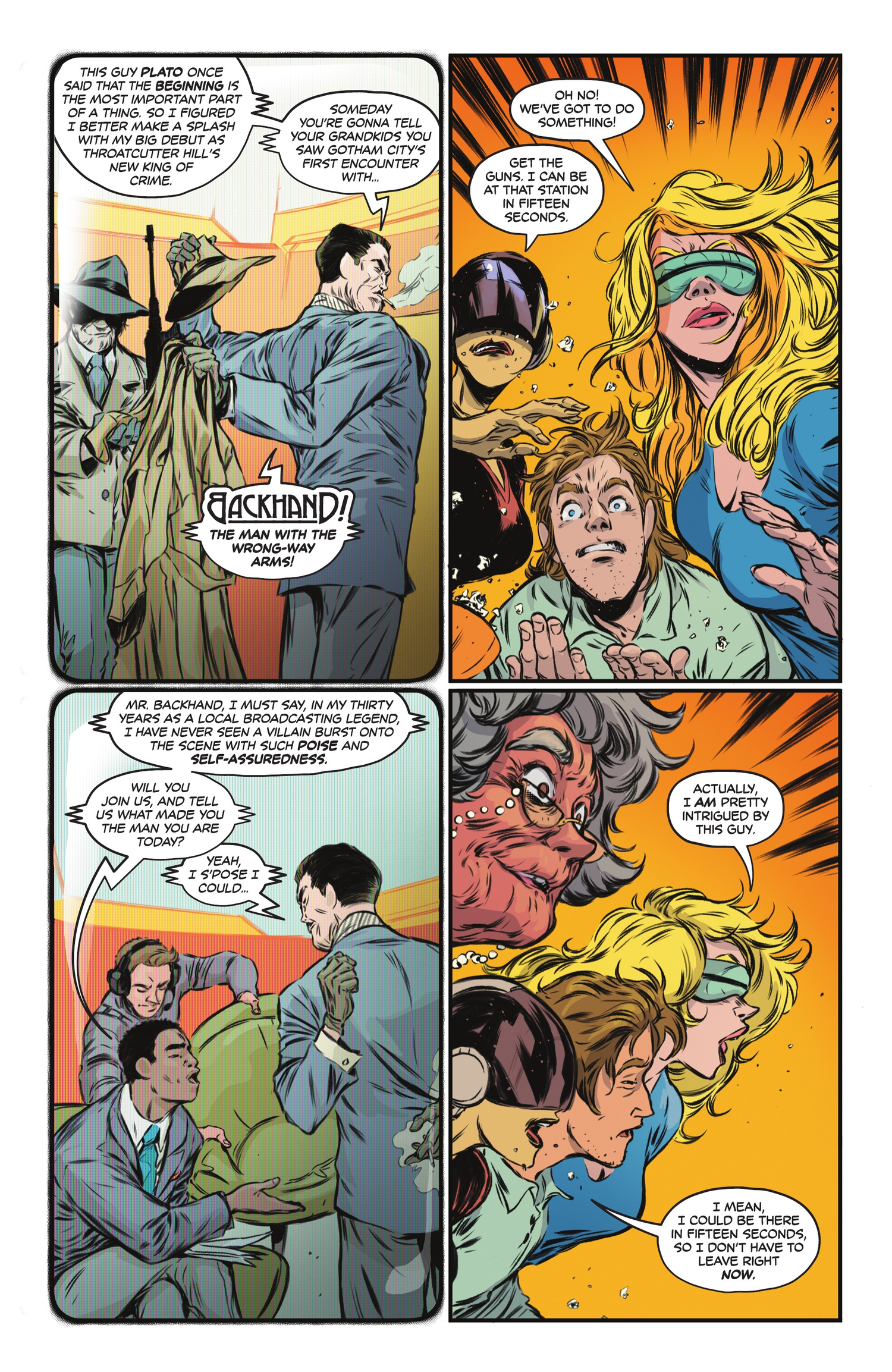 harley quinn 62 batquinn backhand