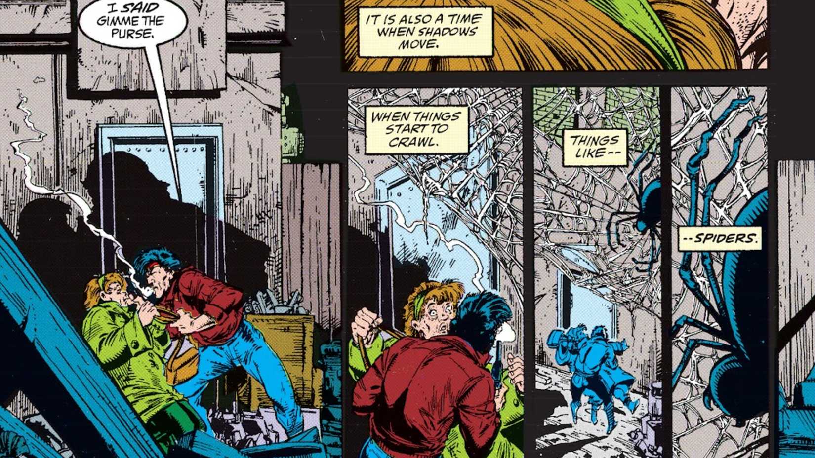 image from todd mcfarlane's spider-man 1 from 1991