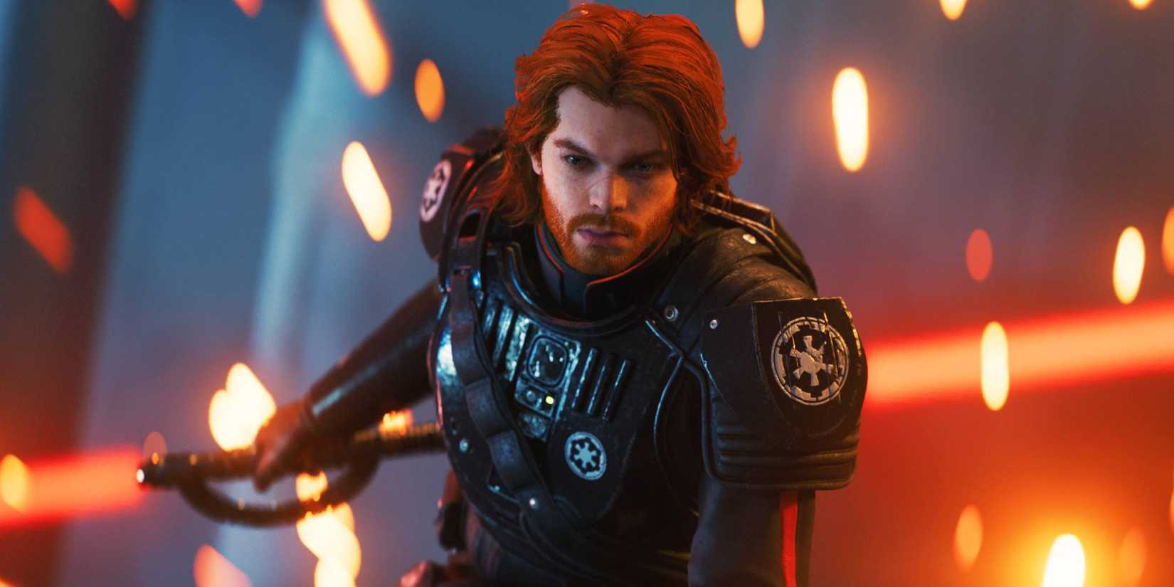 Star Wars Jedi Survivor Cal Ketsis in Inquisitor Empire outfit