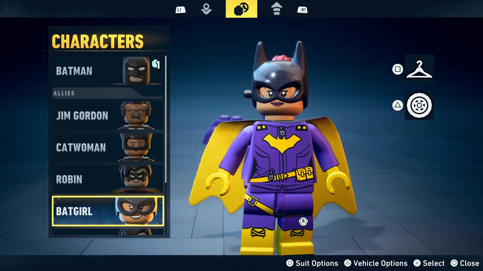 Batgirl in LEGO Batman Legacy of the Dark Knight
