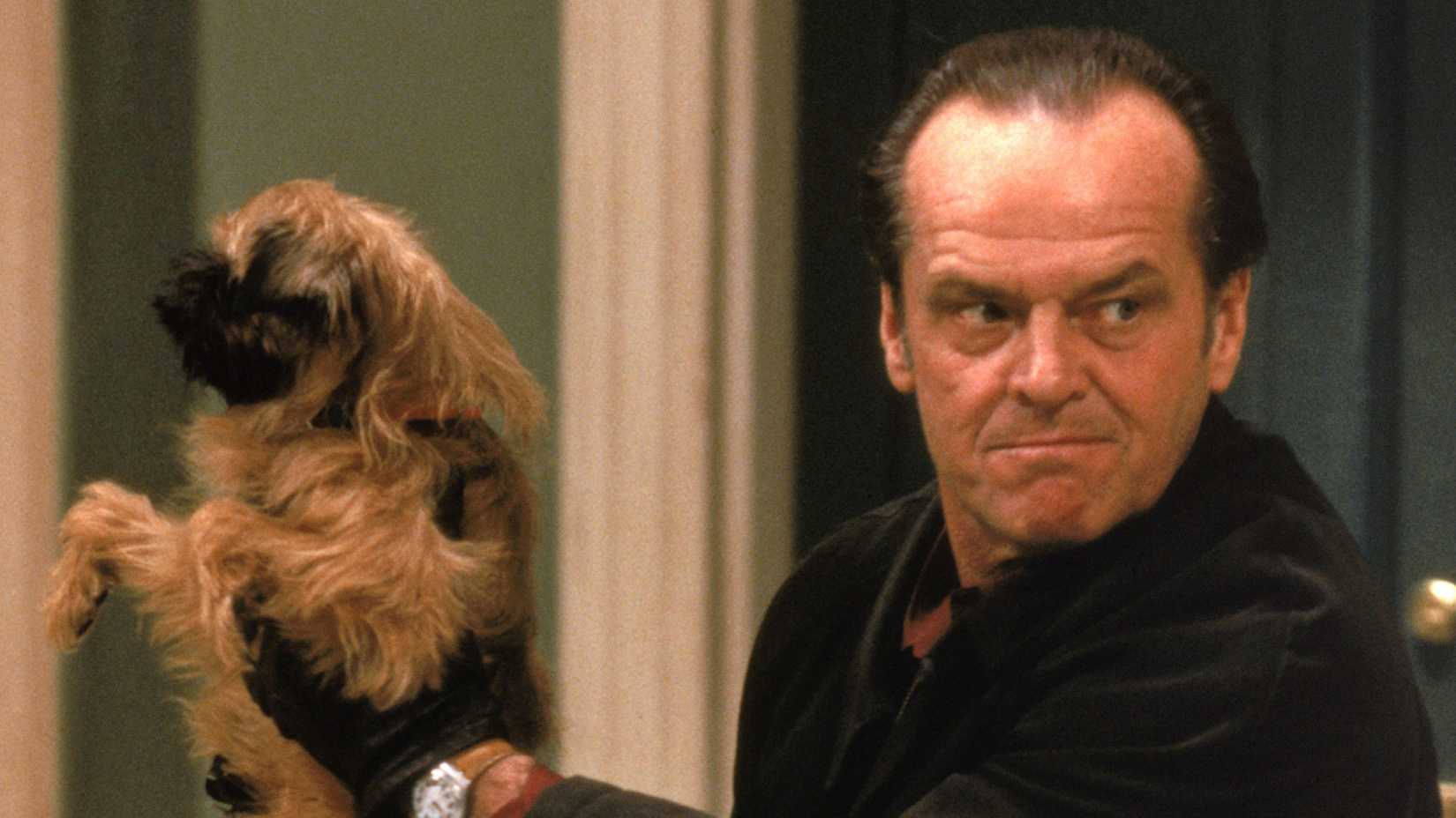 Jack Nicholson como Melvin Udall em Melhor é Impossível