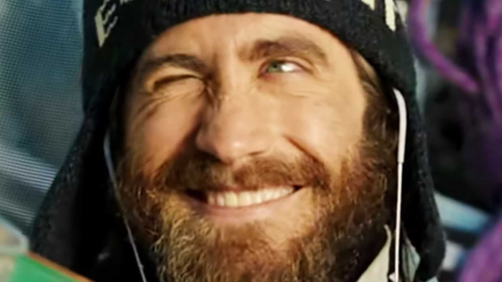 Jake Gyllenhaal smiling in Everest