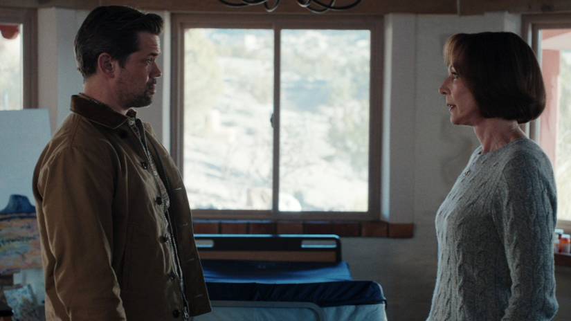 Jamie and Diane face each other in Miss You, Love You