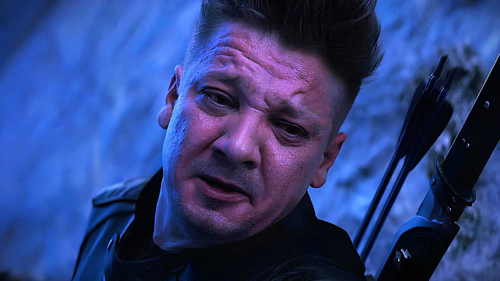 Jeremy Renner's Clint Barton aka Hawkeye cries at Vormir during Black Widow's death in Avengers Endgame