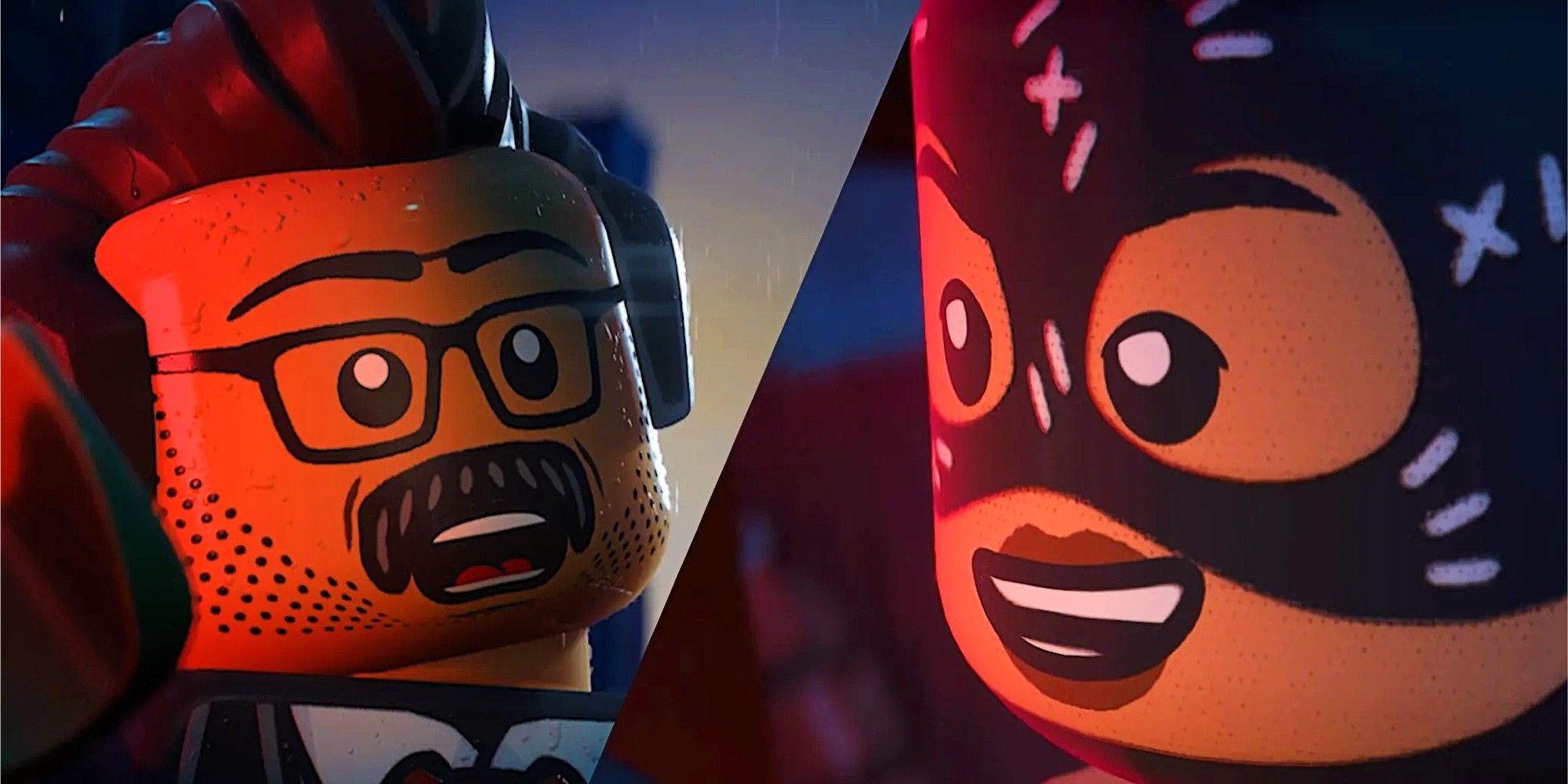 Jim Gordon and Catwoman in LEGO Batman Legacy of the Dark Knight