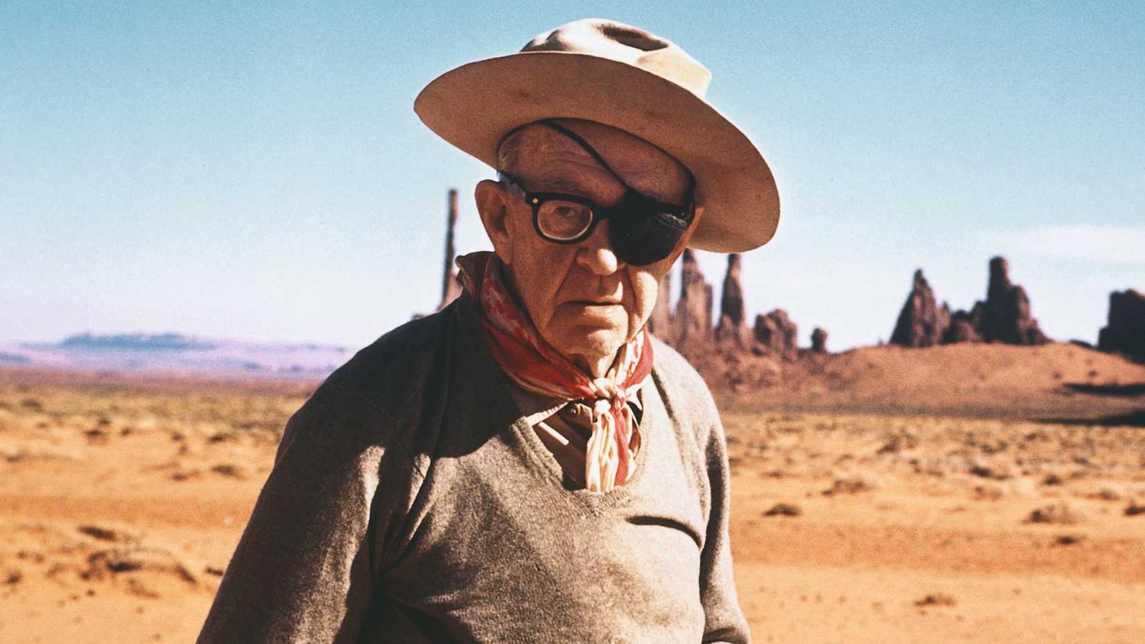 John Ford filmando Cheyenne Autumn