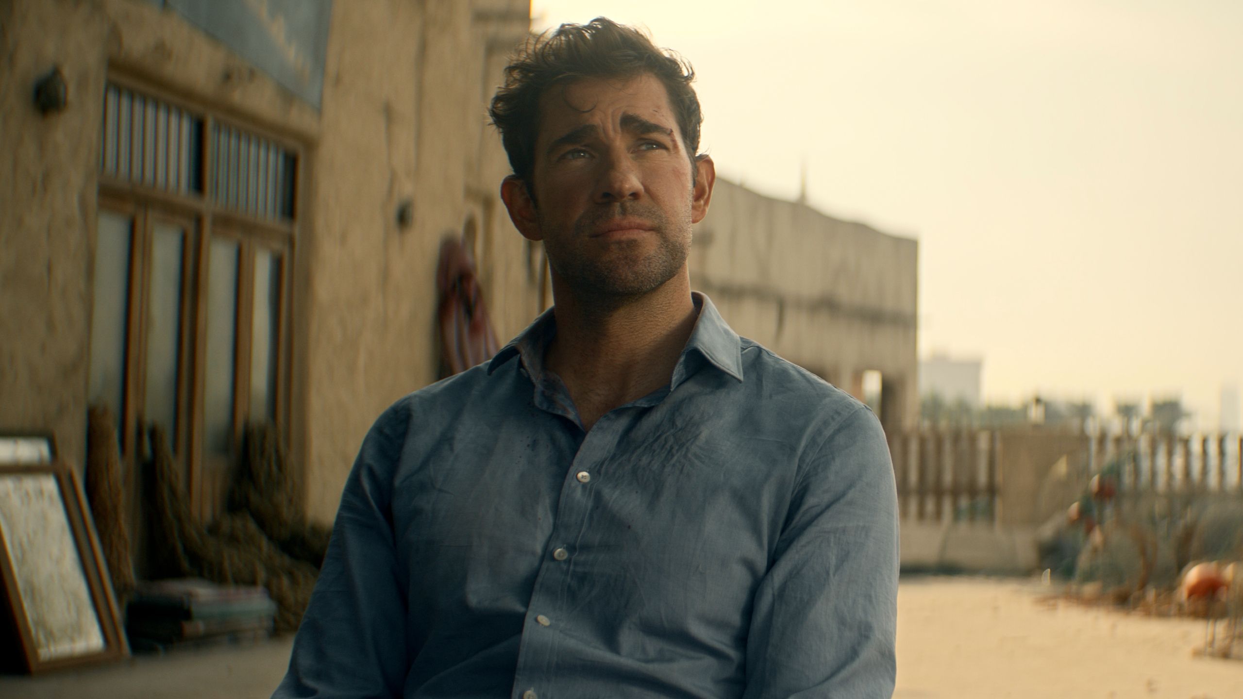 John Krasinski como Jack Ryan em Tom Clancy’s Jack Ryan: Ghost War