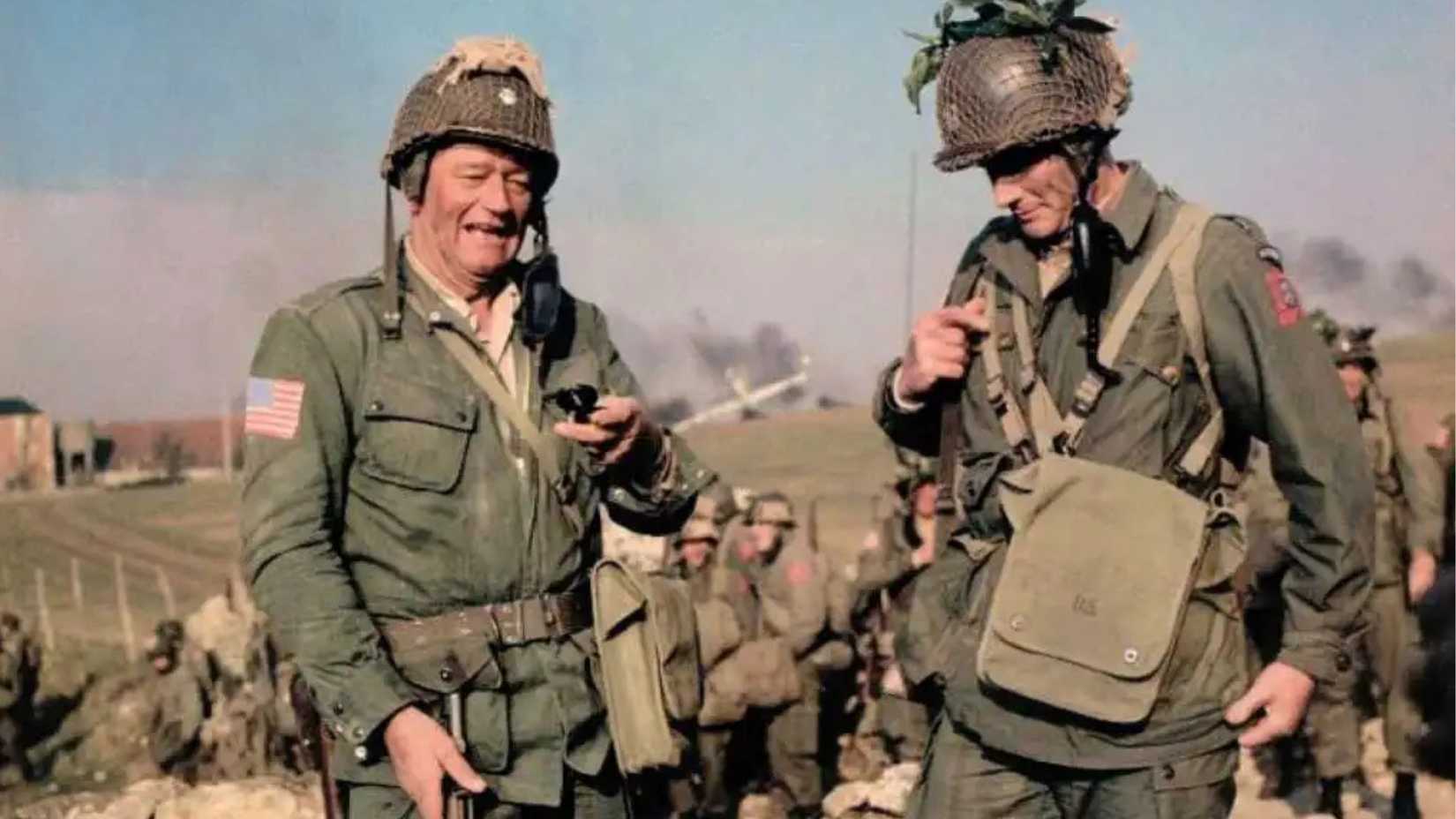 John Wayne em The Longest Day