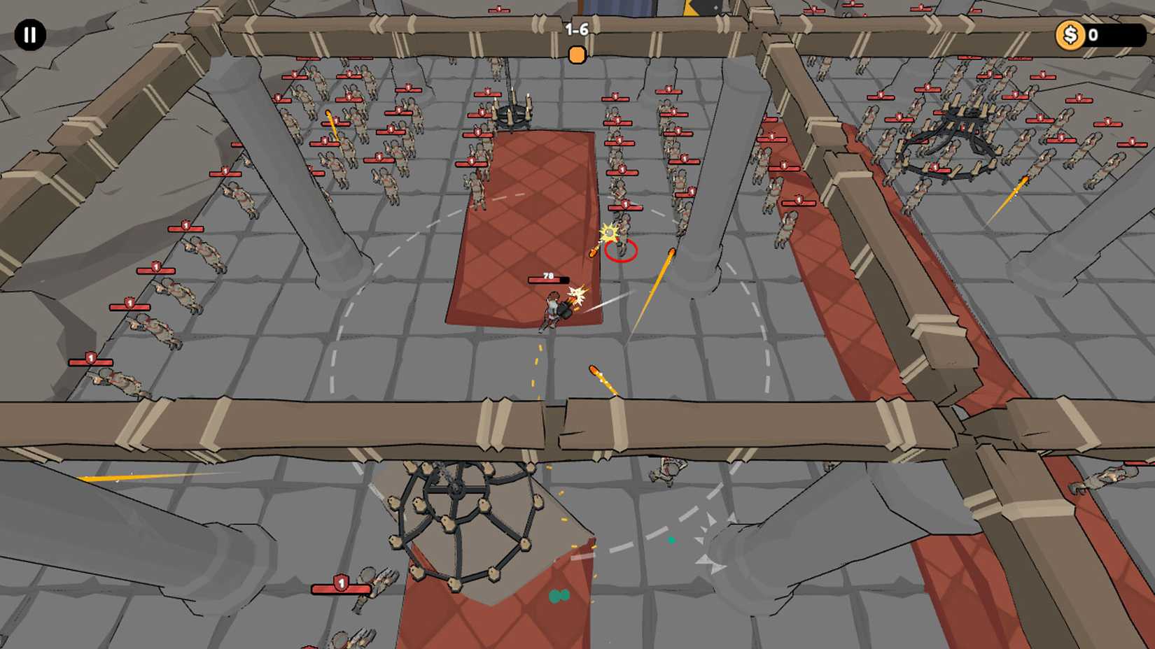 Just Move Castle Fight
