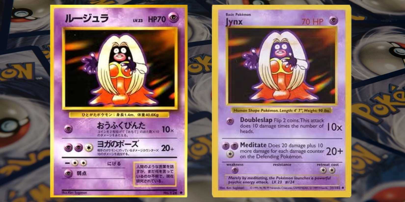 Jynx card from the Pokemon TCG Base Set