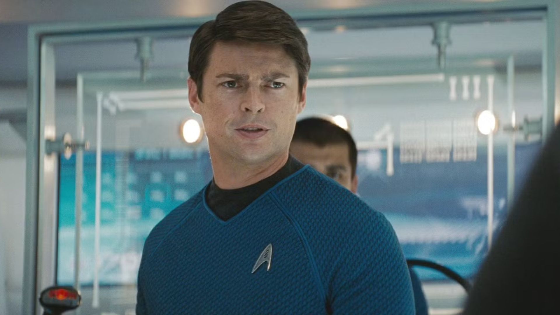 Karl Urban as Bones McCoy