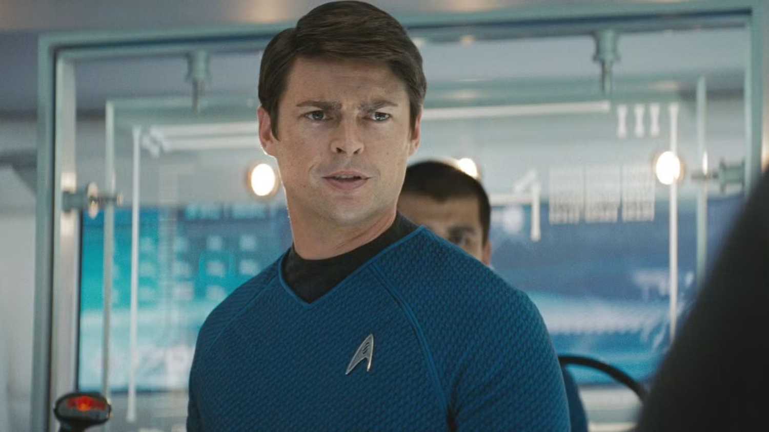 Karl Urban as Bones McCoy