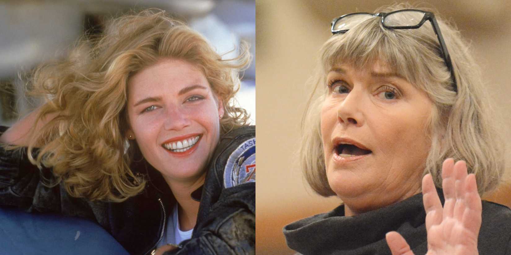 Kelly McGillis em Top Gun e em 2025