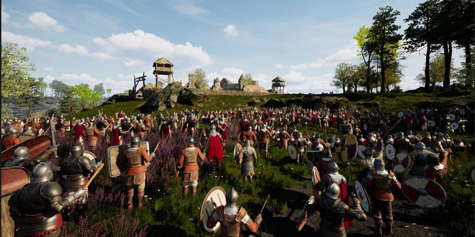 An army goes to war in Legacy of Valor.