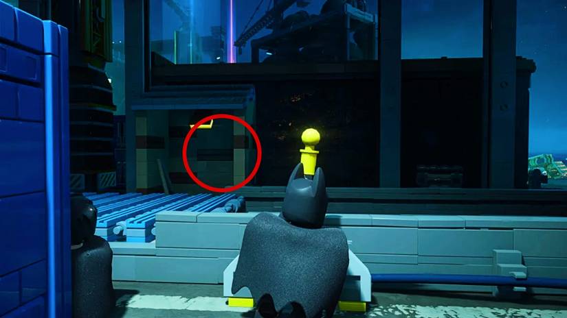 LEGO Batman Legacy of the Dark Knight Cauldron South SubWayne lever
