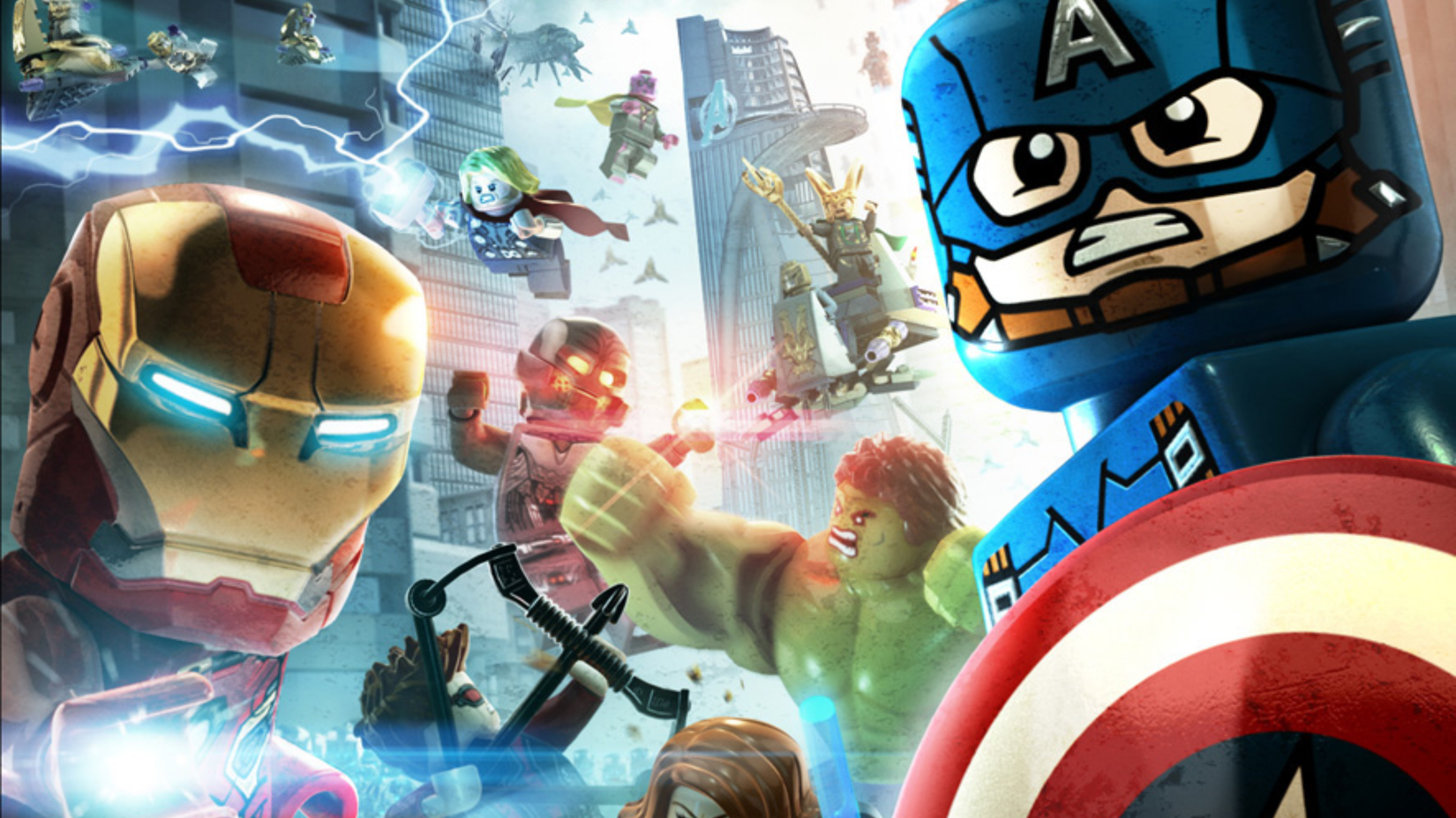 lego marvel's avengers key art