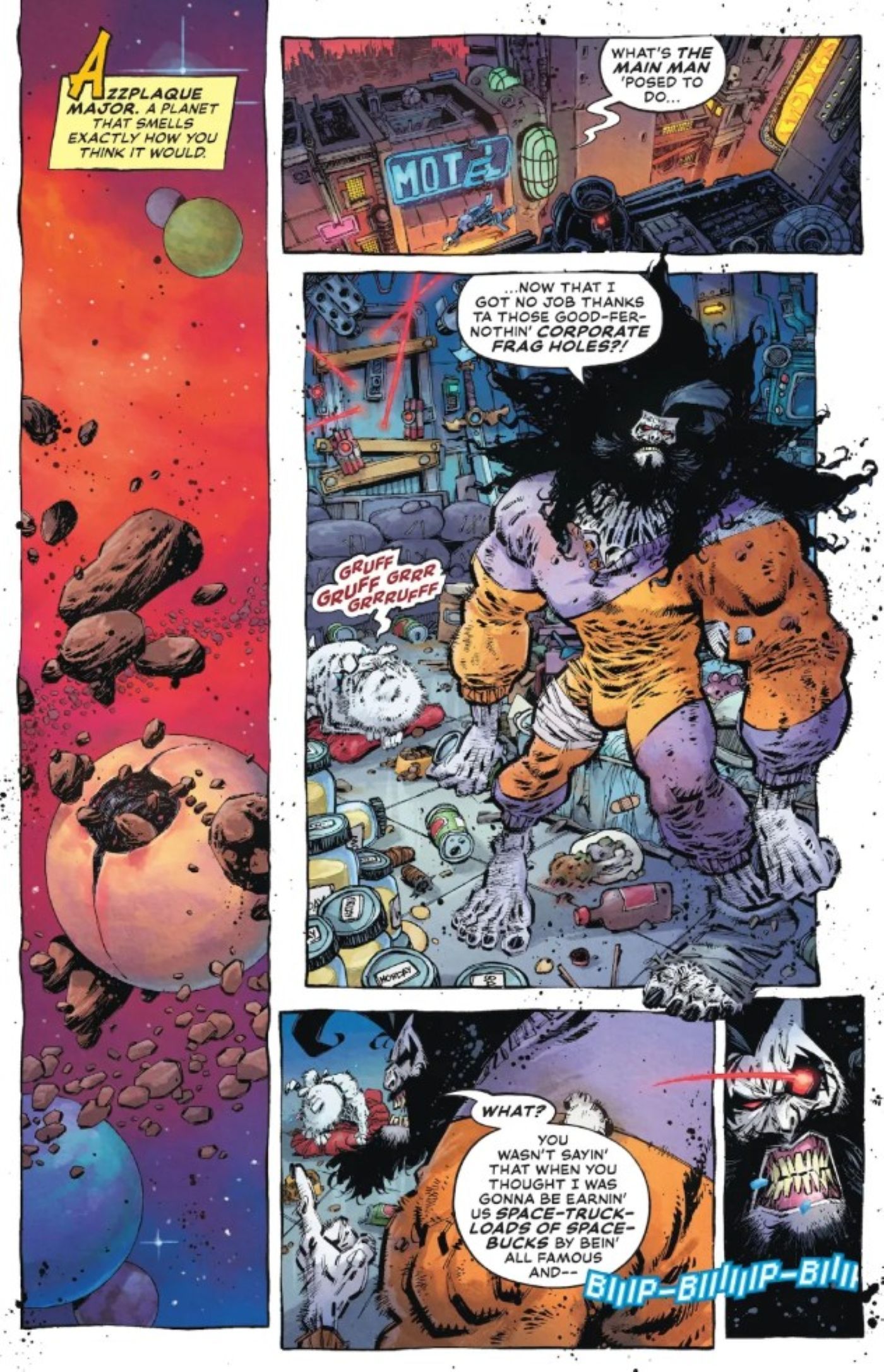 DC Officially Unveils New Lobo Redesign Ahead of His Next Appearance