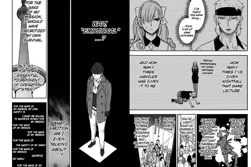 Loid questions his emotions in spy x family