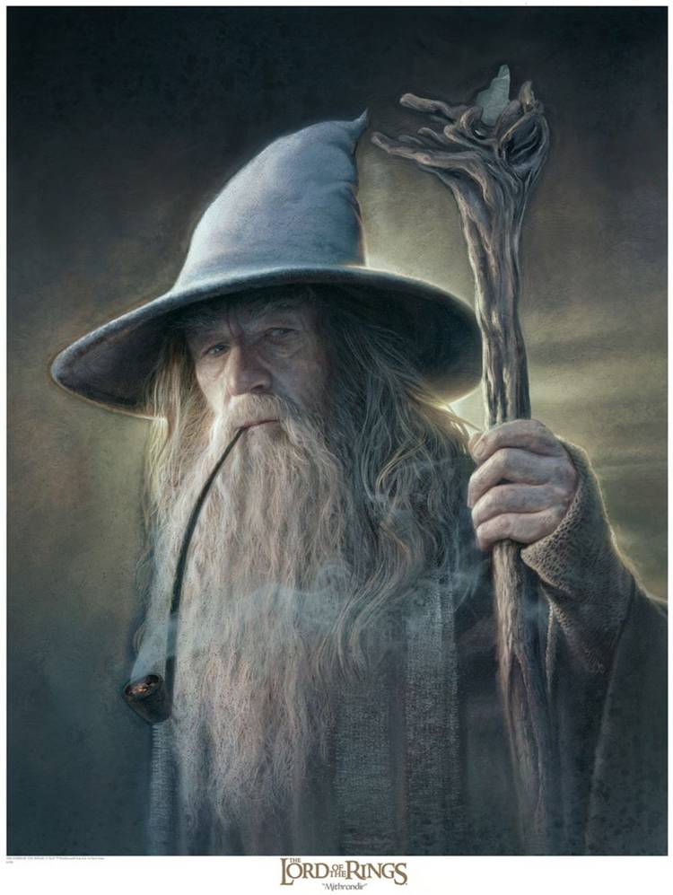 LOTR Mithrandir print
