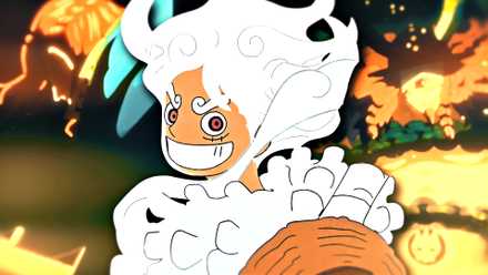 Monkey D. Luffy In Gear 5 From One Piece Elbaph arc