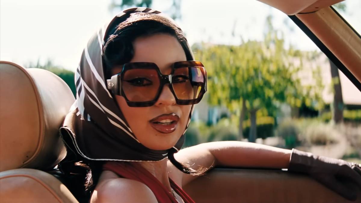 Maddy in her car in Euphoria