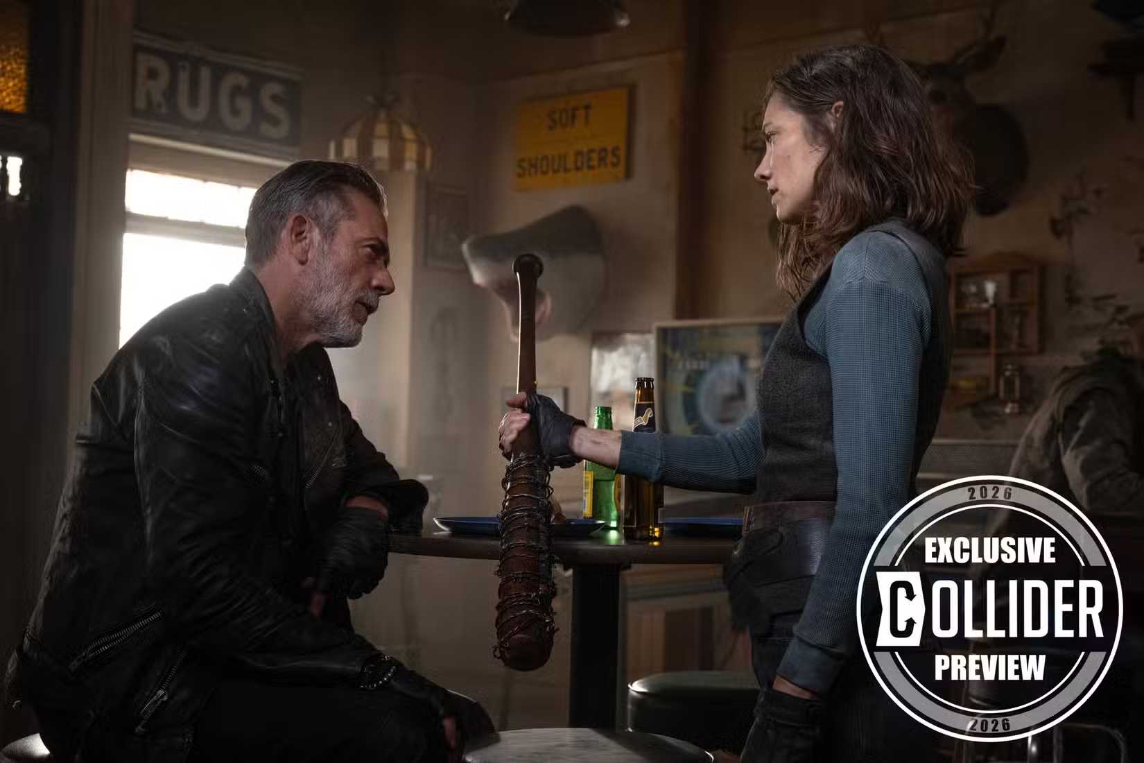 Maggie entrega Lucille para Negan em The Walking Dead: Dead City