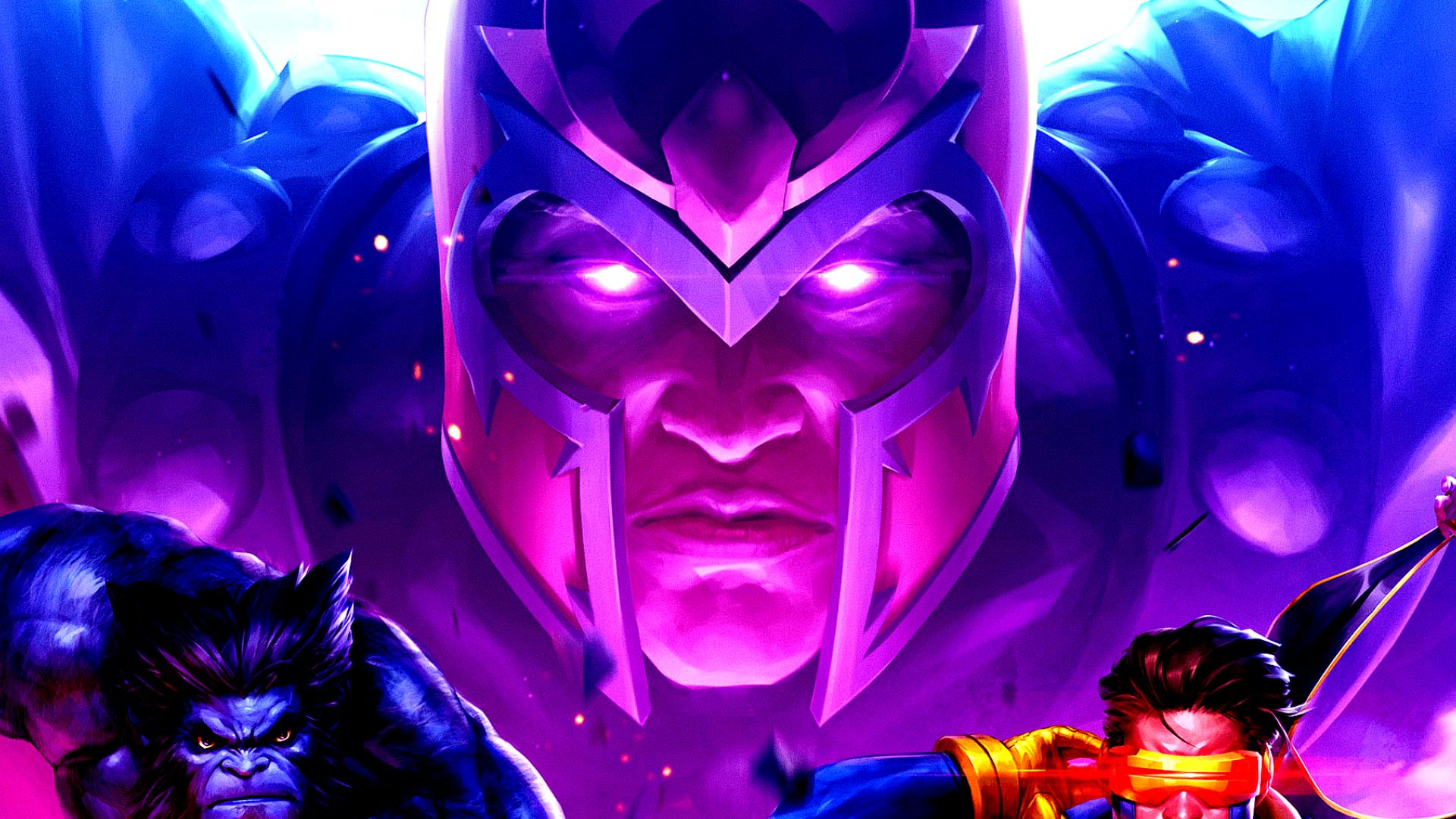 Magneto Turns Asteroids Into Bullets Against Godzilla In Infinity Roar Crossover
