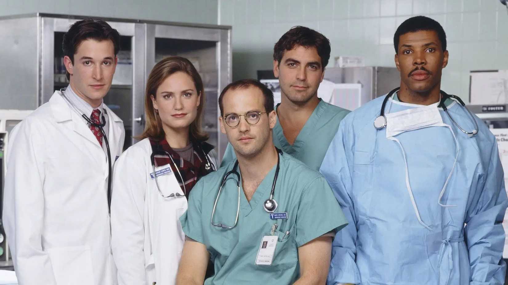 The main cast of ER.