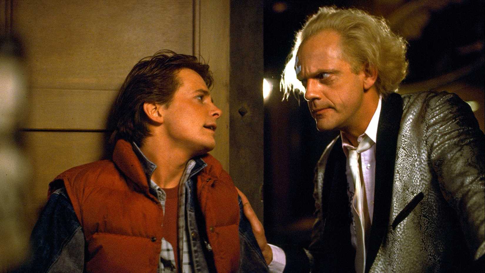 Marty e Doc em Back to the Future