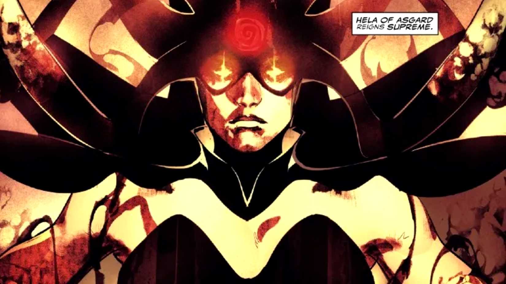 marvel's hela as venom's new queen in black