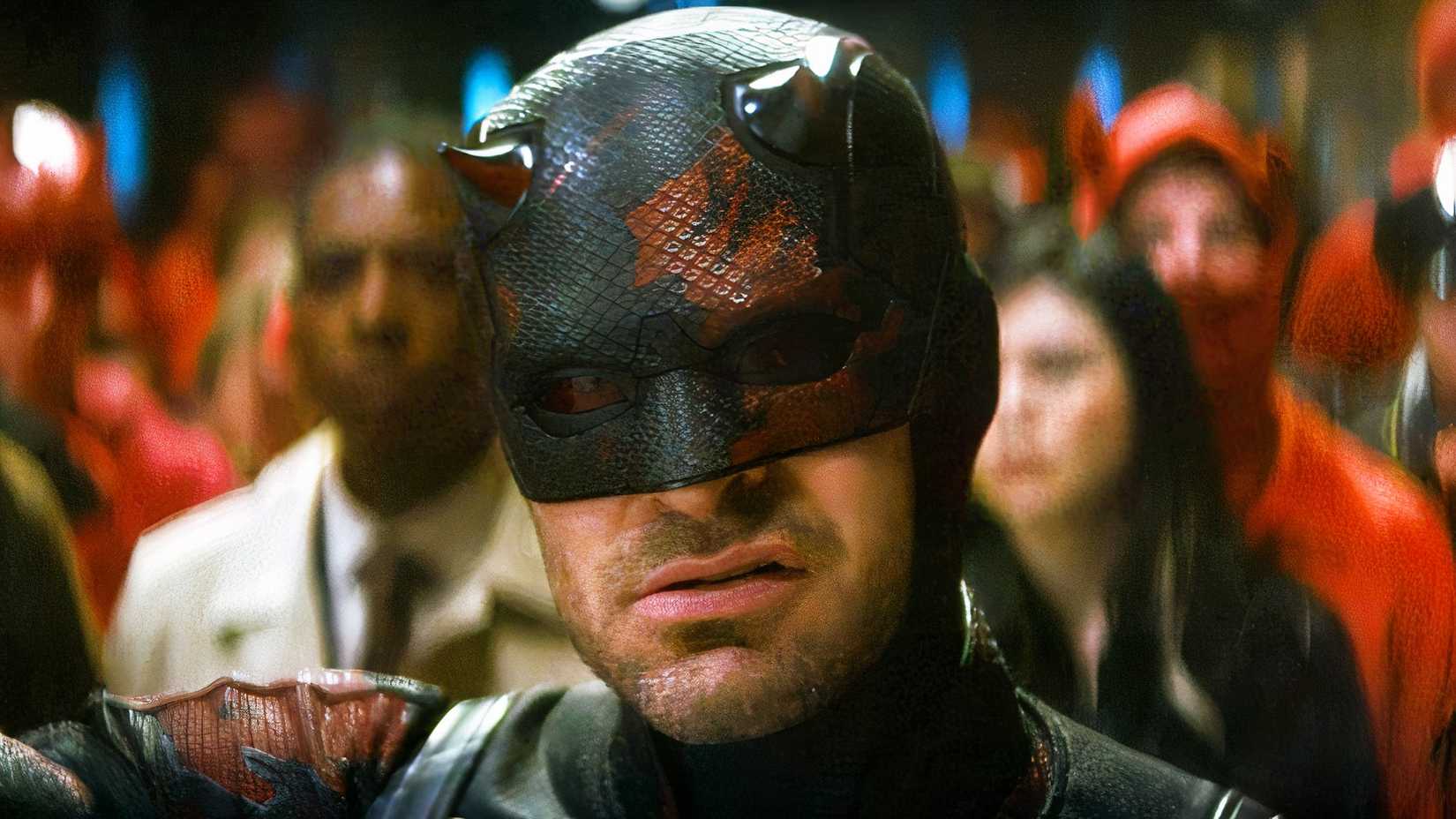 Matt Murdock raises his arms in Daredevil Born Again season 2 finale