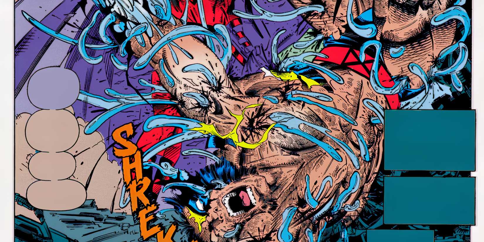 Wolverine Getting His Adamantium Stripped By Magneto (Fatal Attractions) - X-Men (Vol. 2) #25 (1993)