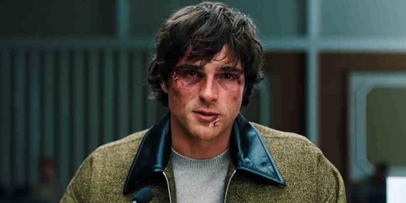 Nate with bruises in Euphoria