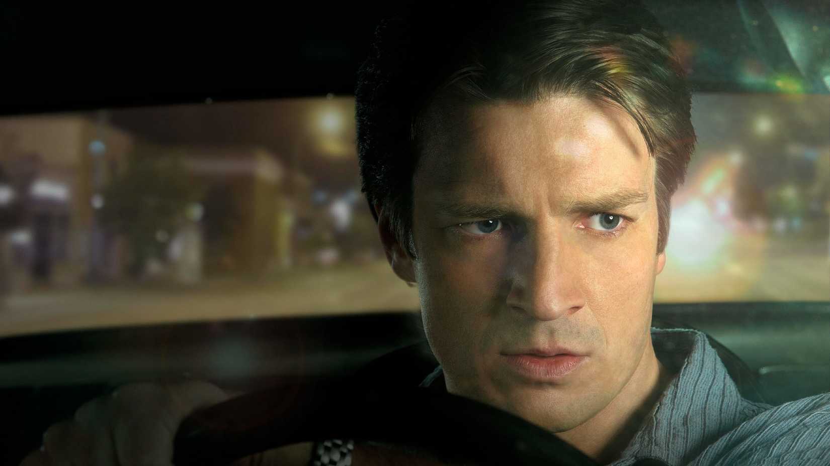 Nathan Fillion as Alex Tully in Drive