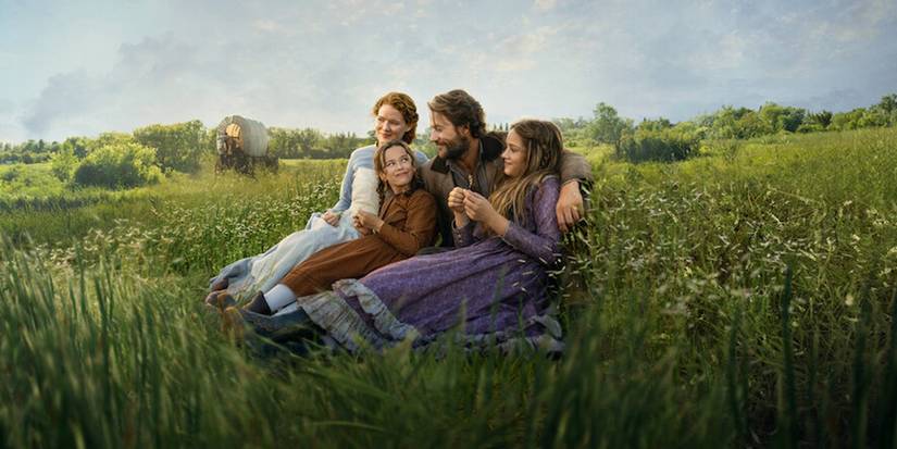 netflix s little house on the prairie cast in a field