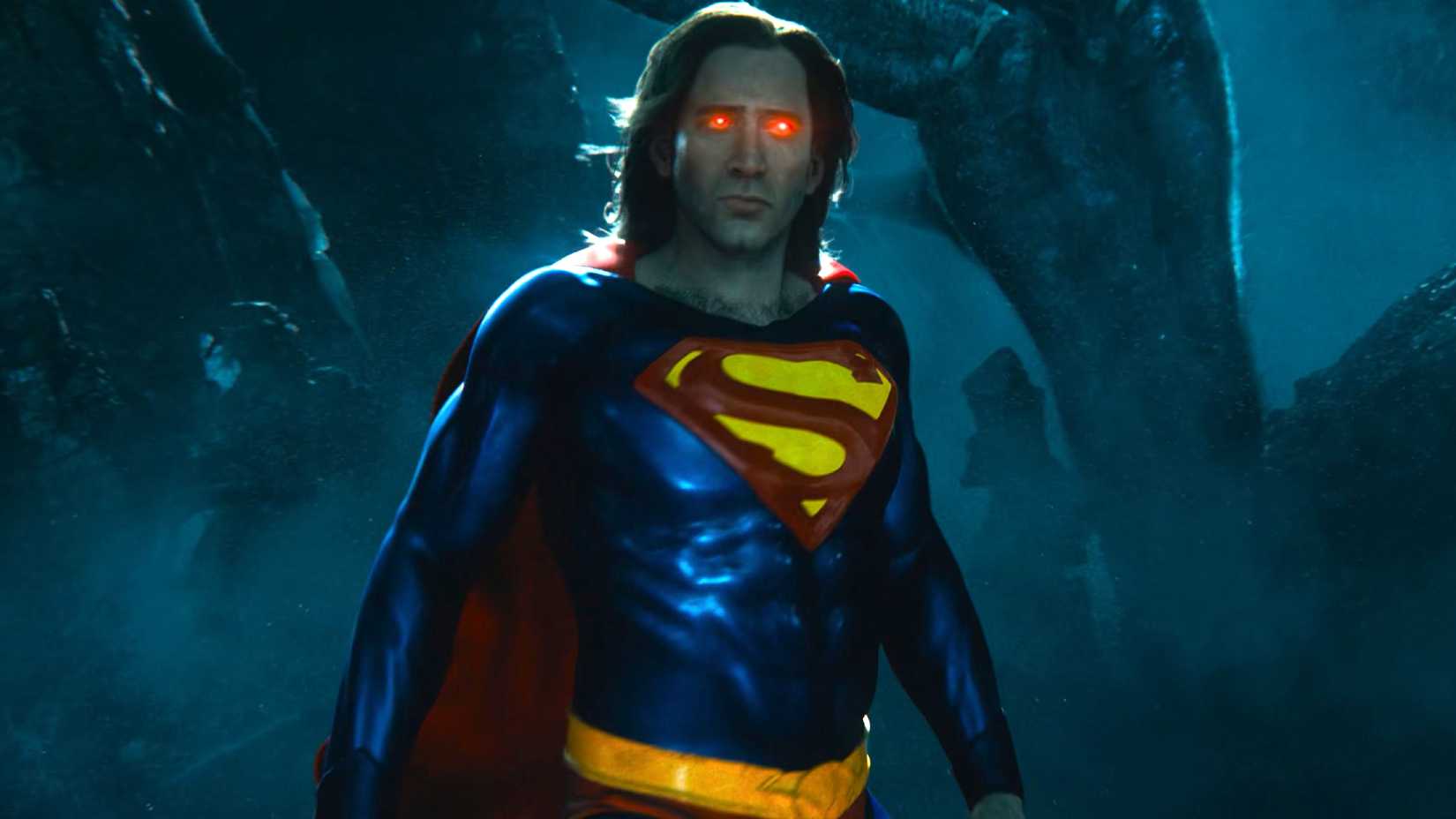Nicolas Cage como Superman em The Flash