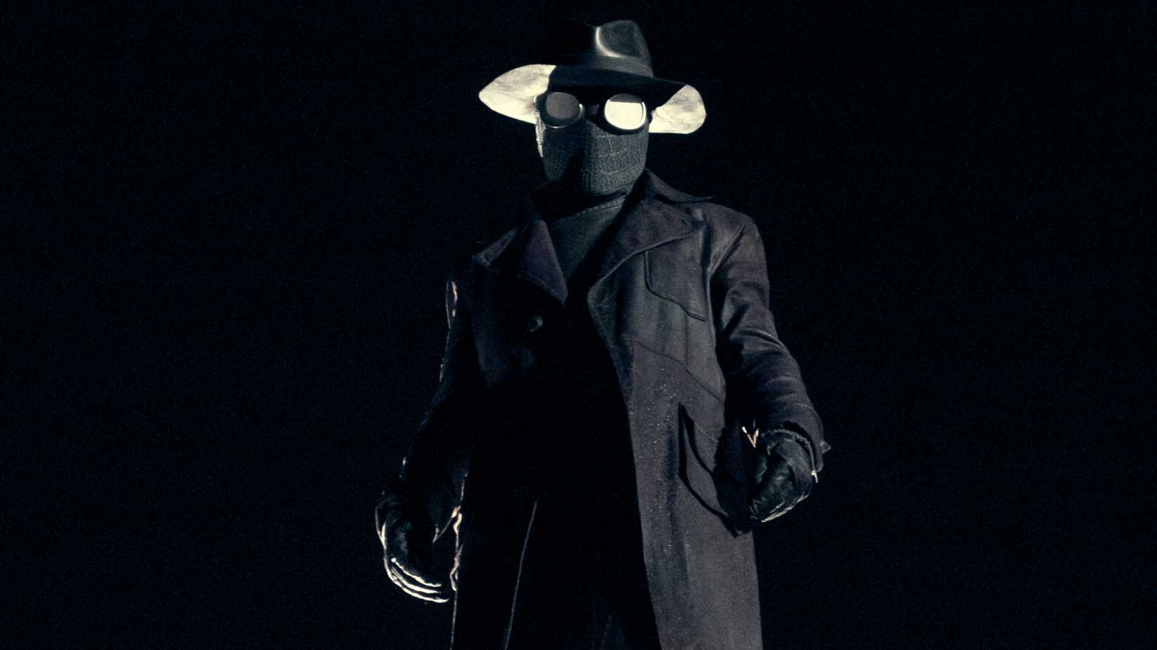 Nicolas Cage como o protagonista em Spider-Noir