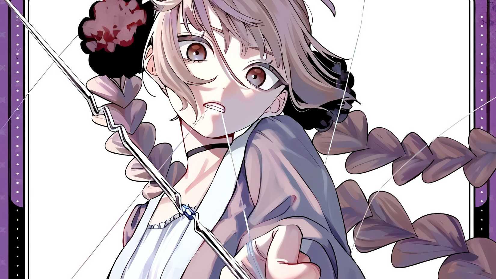 Nona on the cover of WITCHRIV volume 1