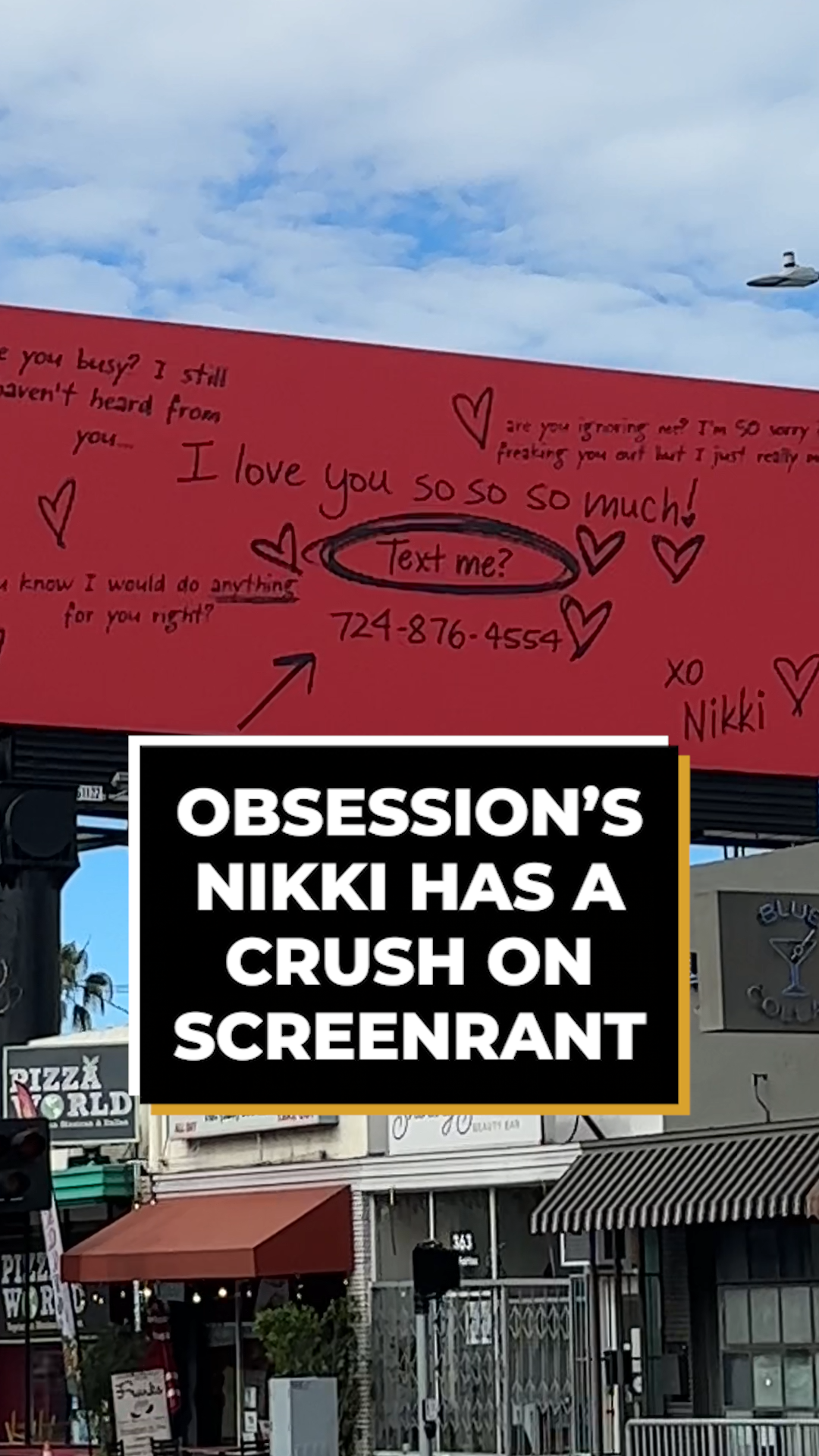 Obsession's Nikki Has A Crush On ScreenRant