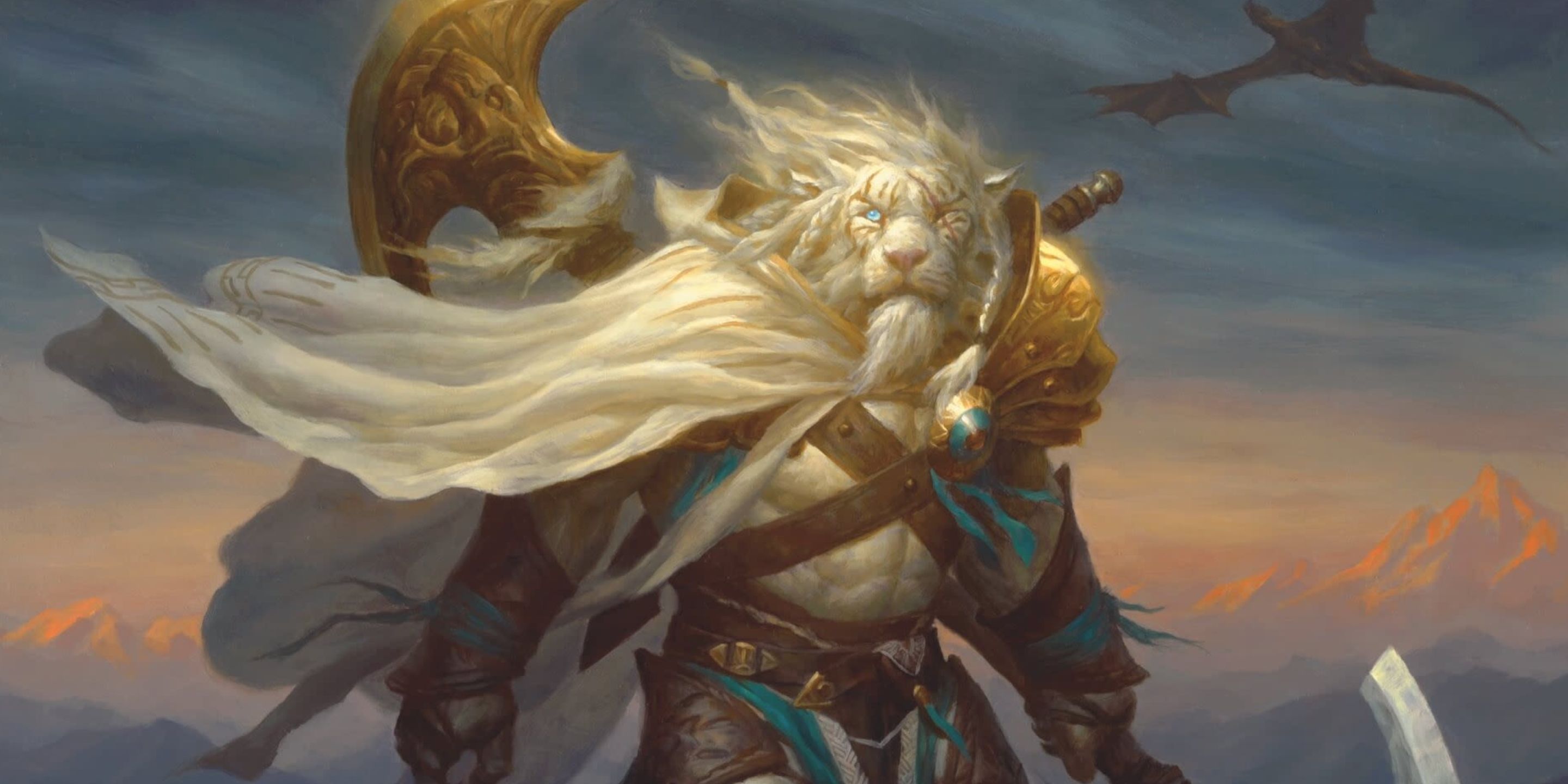 Arte oficial de Ajani Goldmane em Magic: The Gathering
